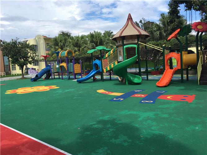 肇庆儿童游乐园地垫飓风体育设施图